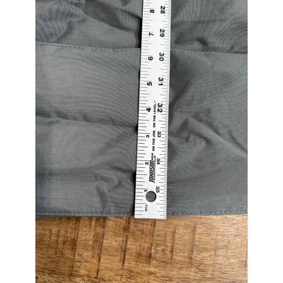 Baggallini Carryall Tote Grey Yellow Lining Nylon Case Bag Travel Double Handle - Picture 8 of 11